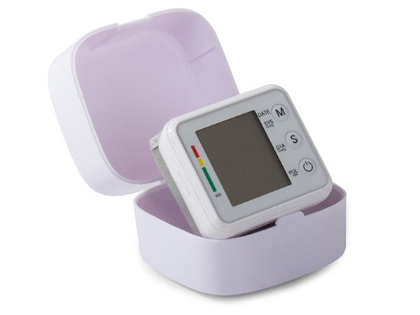 Electronic wrist blood pressure monitor lcd case