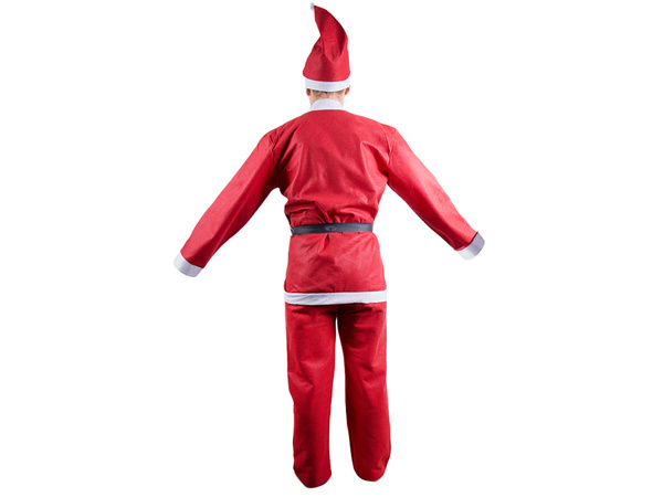 Father christmas costume for boy hat beard