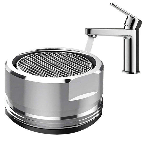 Faucet aerator cap m24 chrome plastic aerator