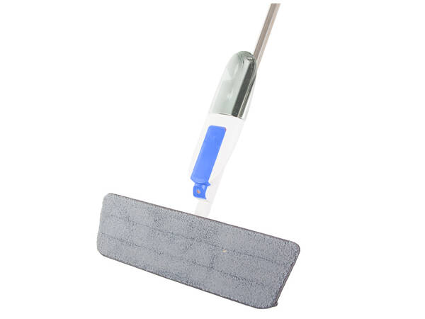 Flat mop with washer spray floor cleaner water mop