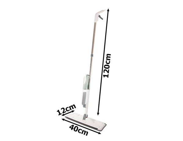 Flat mop with washer spray floor cleaner water mop