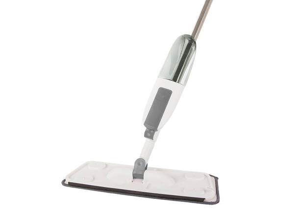 Flat mop with washer spray floor cleaner water mop