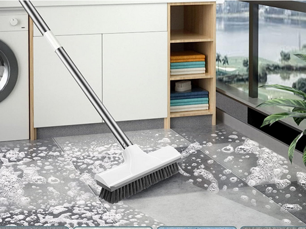Floor scrubbing brush water brush for floor cleaning 2in1