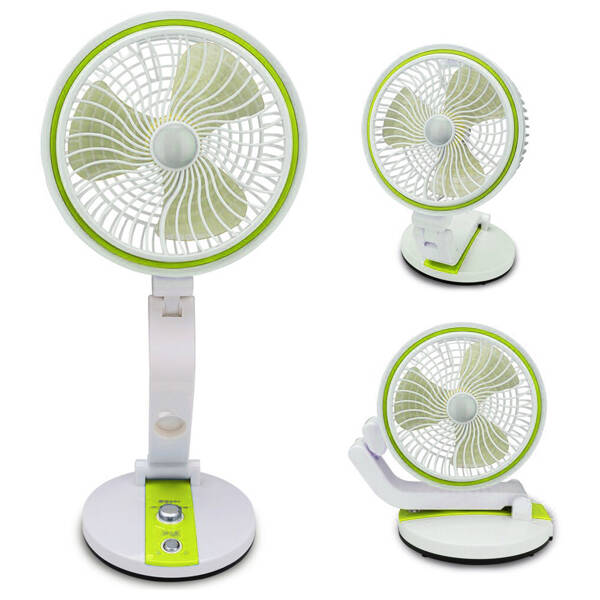 Folding fan wireless desk lamp standing desk fan