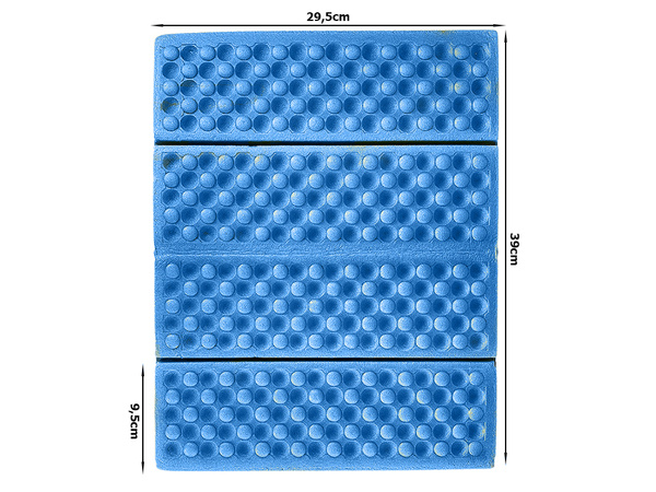 Folding mat for sitting camping