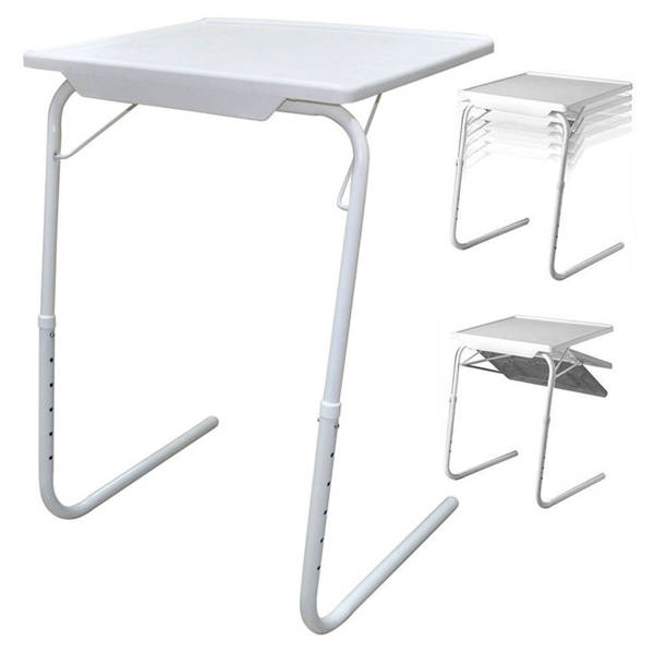 Folding table for a laptop, multifunction table