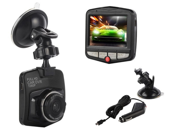 Full hd car camera with lcd display video driving recorder