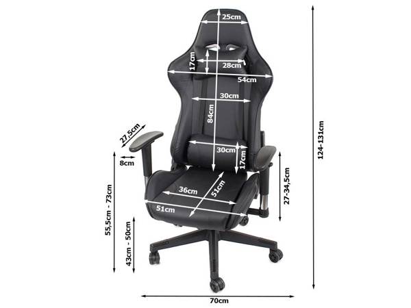 Gaming bucket office swivel chair