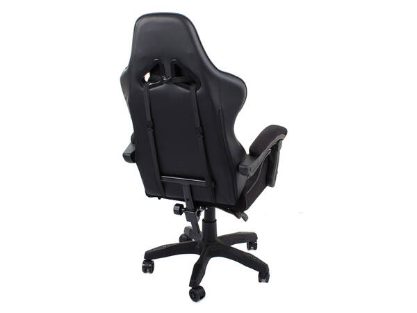 Gaming chair for rotary players bubble black