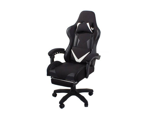 Gaming chair for rotary players bubble black