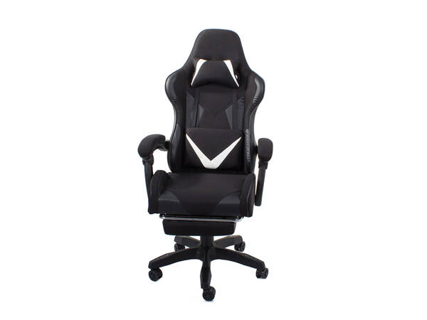 Gaming chair for rotary players bubble black