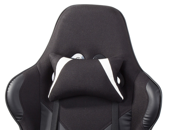 Gaming chair for rotary players bubble black