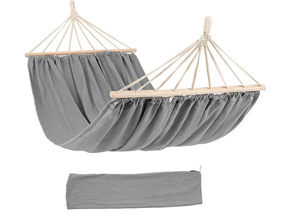 Garden hammock hanging double rocker strong xxl large cover with ropes