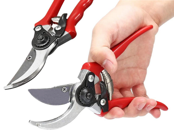 Garden hand pruner shrub pruning shears forged steel