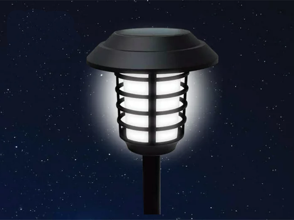Garden lamp solar torch lantern rgb remote control