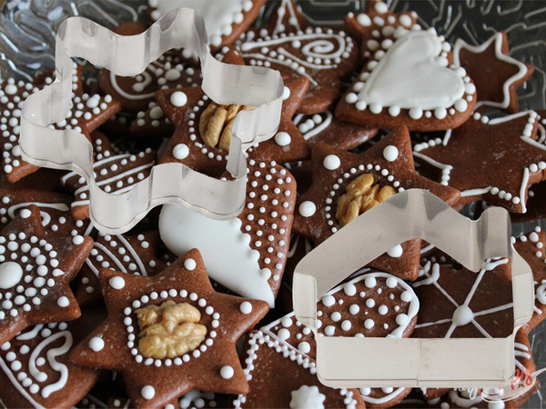 Gingerbread cookie cutters christmas cookies 15 pcs. To bake