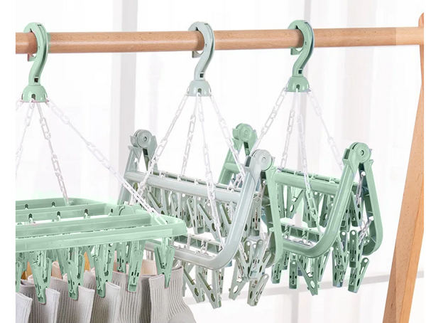 Green laundry hanger (50) gab_a