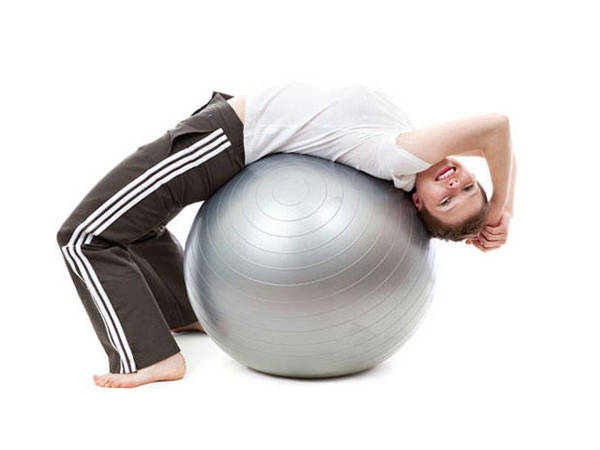 Gymnastic ball fitness 65 rehabilitation pumps