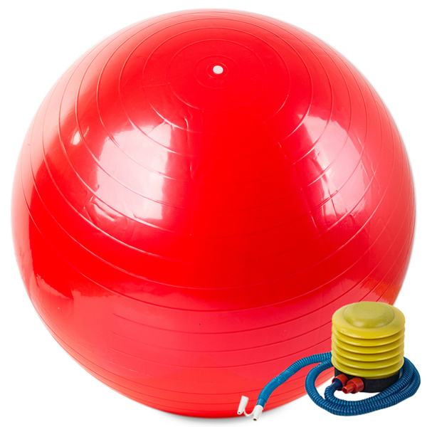 Gymnastic ball for fitness 75cm pump