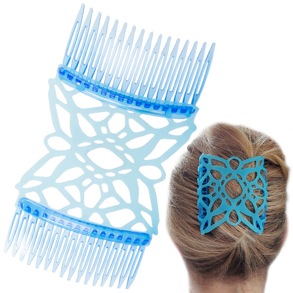 Hair pin decorative comb rubber band buckle