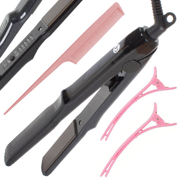 Hair straightener temperature control ceramic set 60w 5 modes