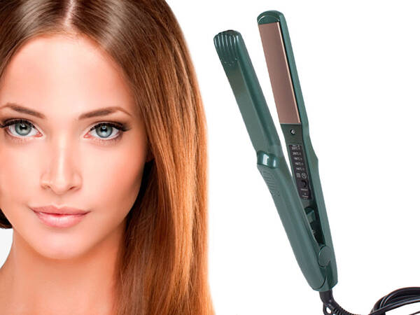 Hair straightener temperature control ceramic set 60w 5 modes