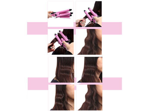 Hair wavier curling iron crimper 40w