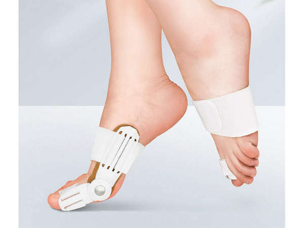 Hallux valgus toe orthosis 2 pieces stabiliser expander