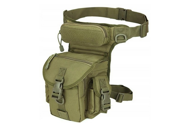 Hip pouch leg bag military tactical capacious military kidney
