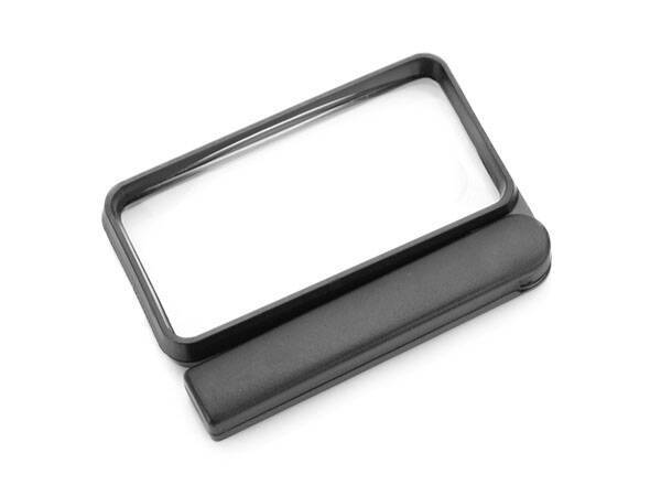 Jeweller's folding pocket magnifier for reading