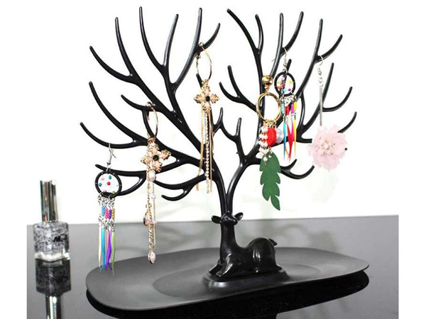 Jewellery stand bracelets earrings organiser deer tree display