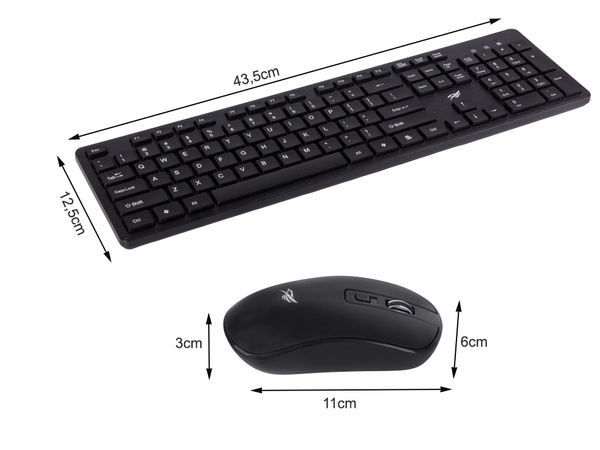 Keyboard and mouse wireless mouse set silent numeric usb