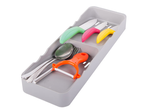 Kitchen organiser for cutlery drawer container