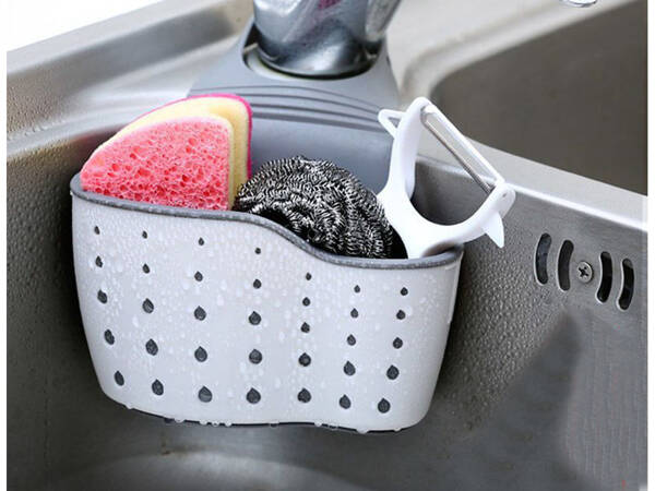 Kitchen utensil holder sink organiser