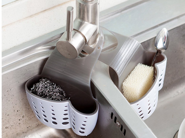 Kitchen utensil holder sink organiser