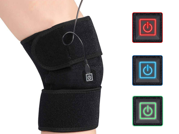 Knee warming brace vibrating massage warming massage 3 modes