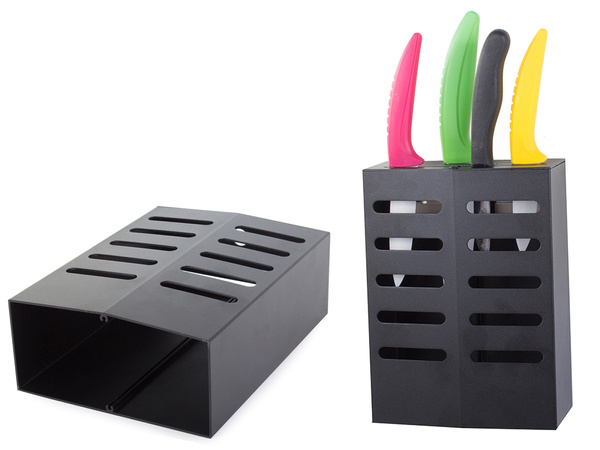 Knife rack kitchen organiser knife drainer