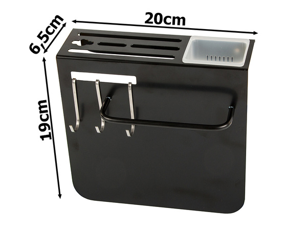 Knife rack kitchen organiser knife drainer