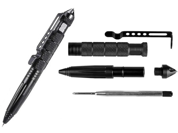 Kubotan samoobrony tactical long language 2x cartridge