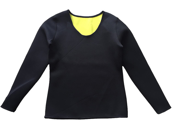 Ladies' fitness neoprene long sleeve t-shirt