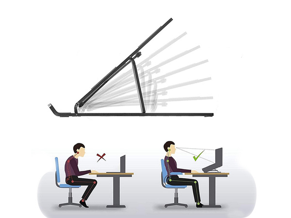 Laptop table tablet stand foldable