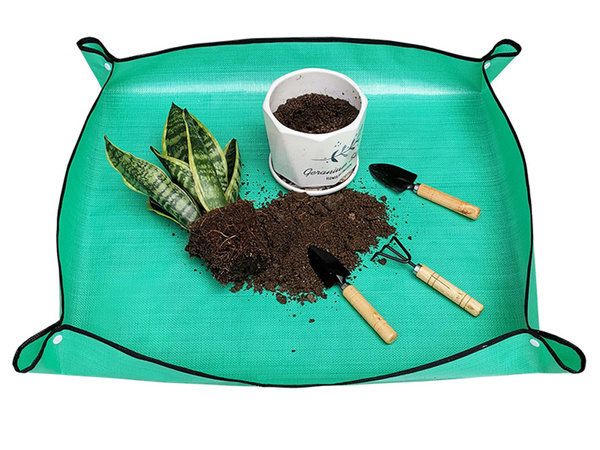 Large transplanting mat for planting flowers seedlings garden rootstock