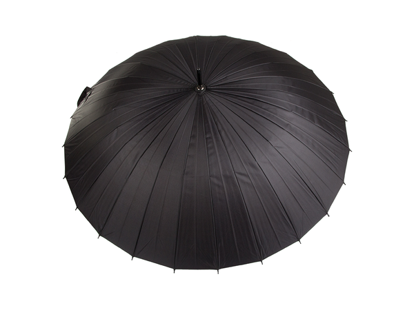 Large umbrella black sturdy elegant umbrella