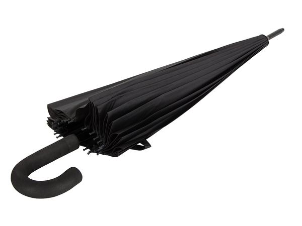 Large umbrella black sturdy elegant umbrella