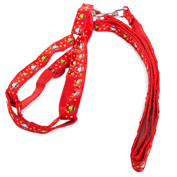 Leash with harness harness for a dog cat rabbit R1.5