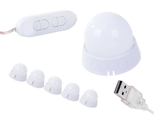 Led dressing table mirror lights make-up set 10pcs