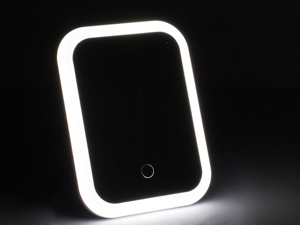 Led illuminated make-up mirror