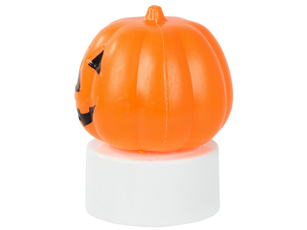 Led pumpkin light glowing figurine decoration halloween decoration battery operated