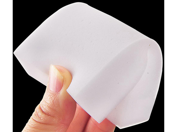 Magic sponge for cleaning stains removes dirt