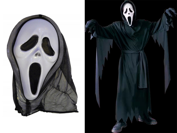 Mask scream halloween disguise costume fear